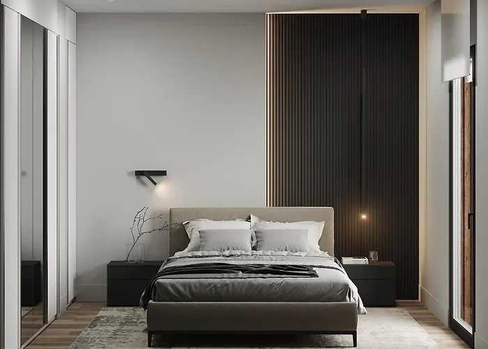 דירה Superior 1br Vacation - Fully Equipped - Azulis2 - Garden - Free Parking *